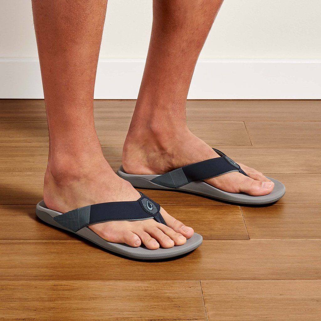 Sandalias Olukai Malanai - Chanclas Hombre Azules 20495-187